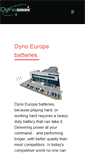 Mobile Screenshot of dynoeurope.com
